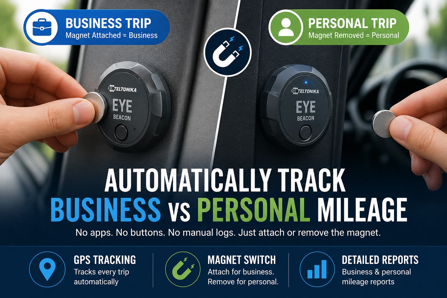 AUTOMATIC MILEAGE TRACKING FOR CRA & IRS COMPLIANCE