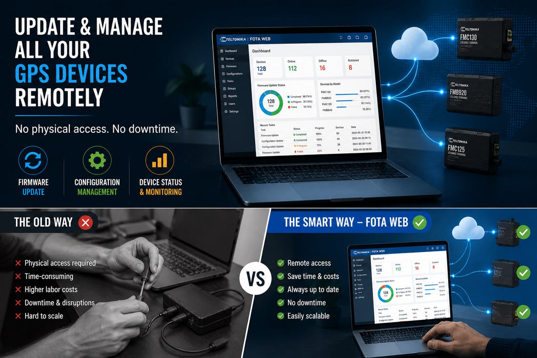 Teltonika FOTA WEB: Remote Device Management Made Simple