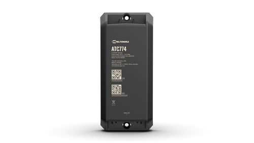 Teltonika ATC774 autonomous asset GPS tracker - side view