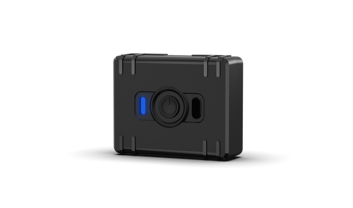 Teltonika ATM700 rechargeable asset GPS tracker - side view