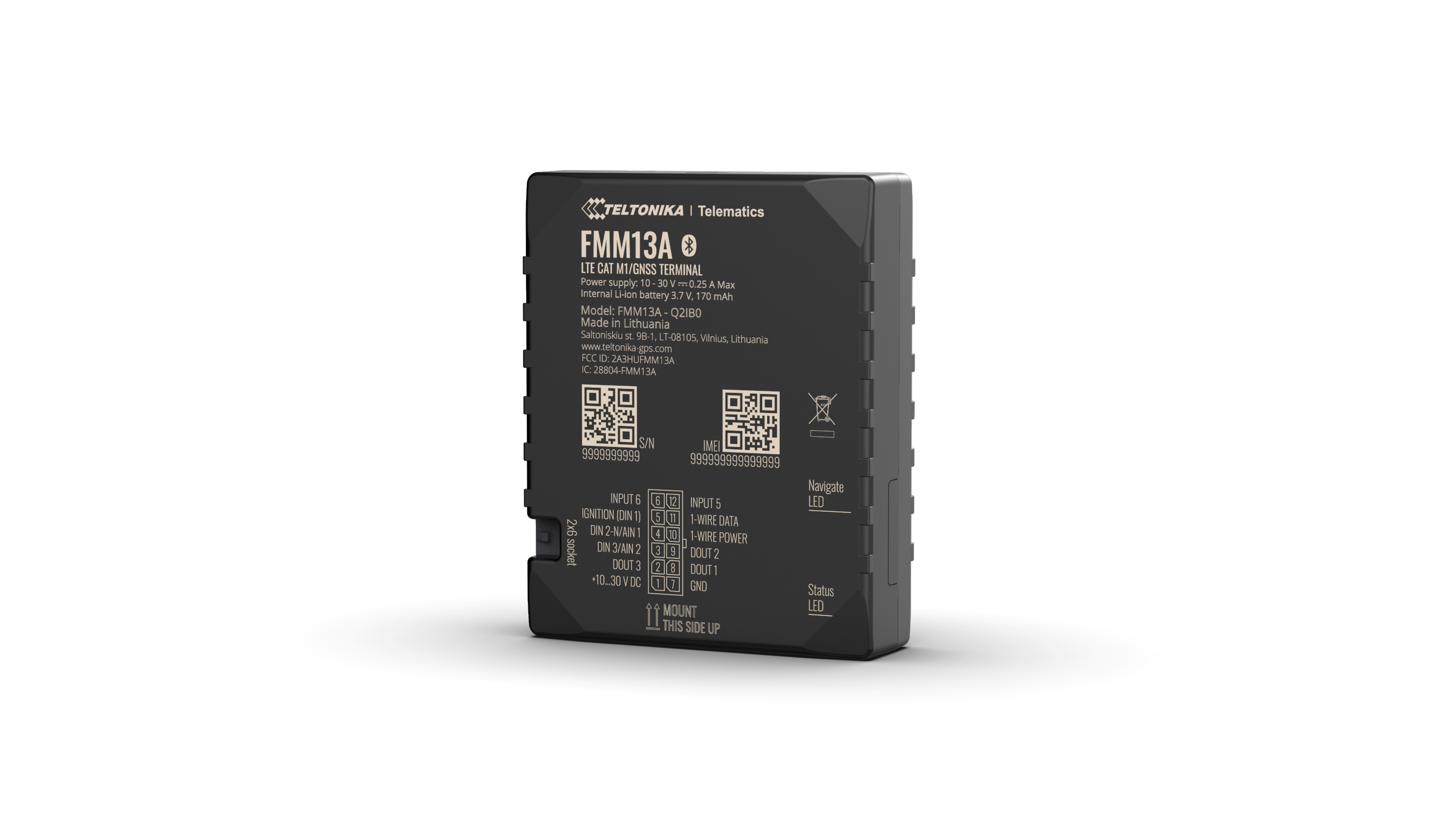 TRACEUR GPS AVANCÉ TELTONIKA FMM13A